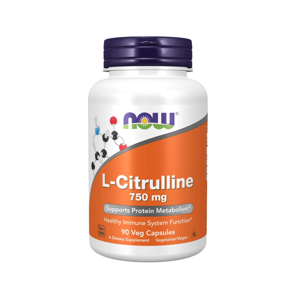 Suplements Now Foods L-citrulina 750 Mg 90 Cápsulas Vegetarianas - Venta Internacional.