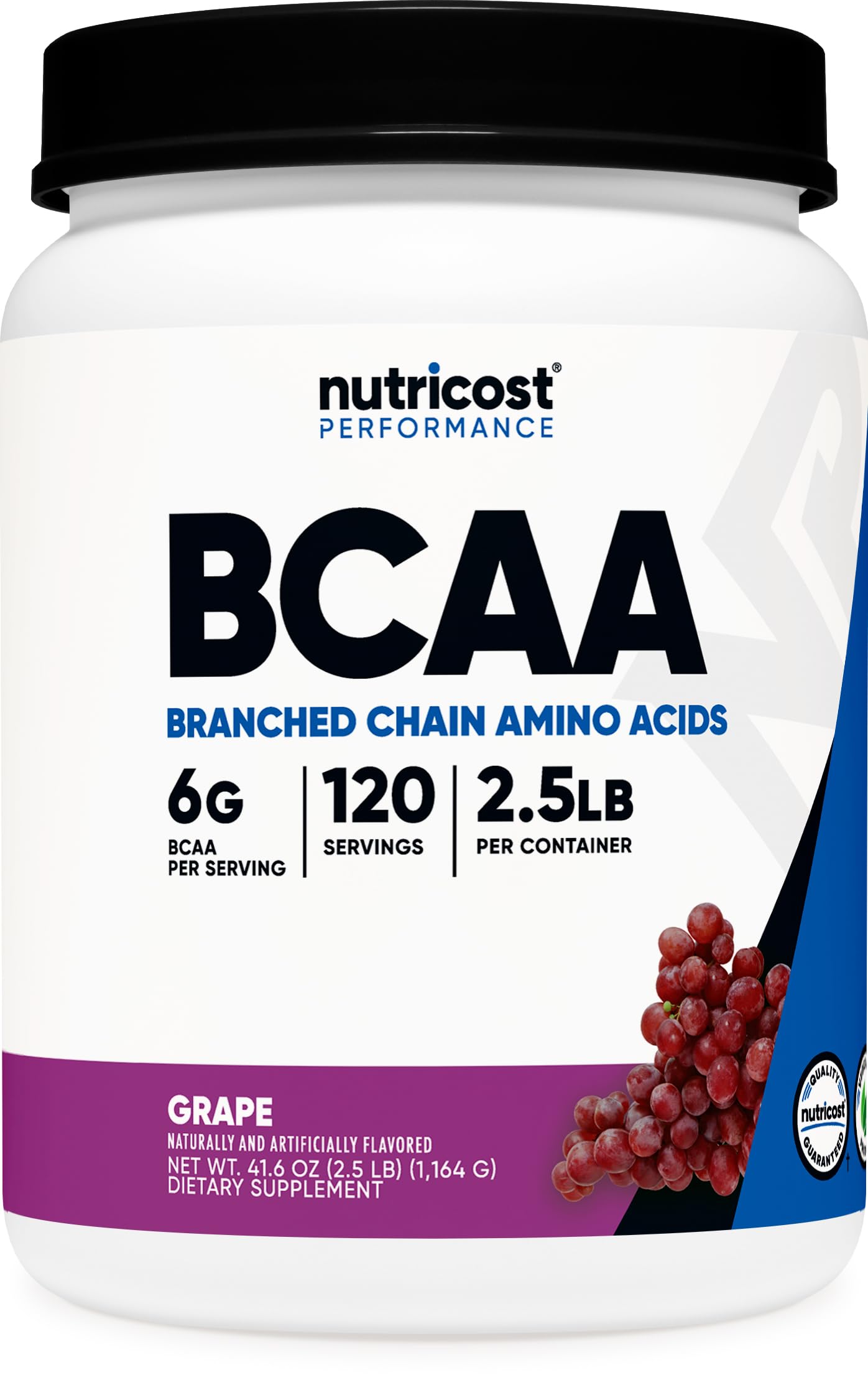 Foto 2 pulgar | Bcaa En Polvo Nutricost Con Sabor A Uva, 120 Porciones - Venta Internacional.