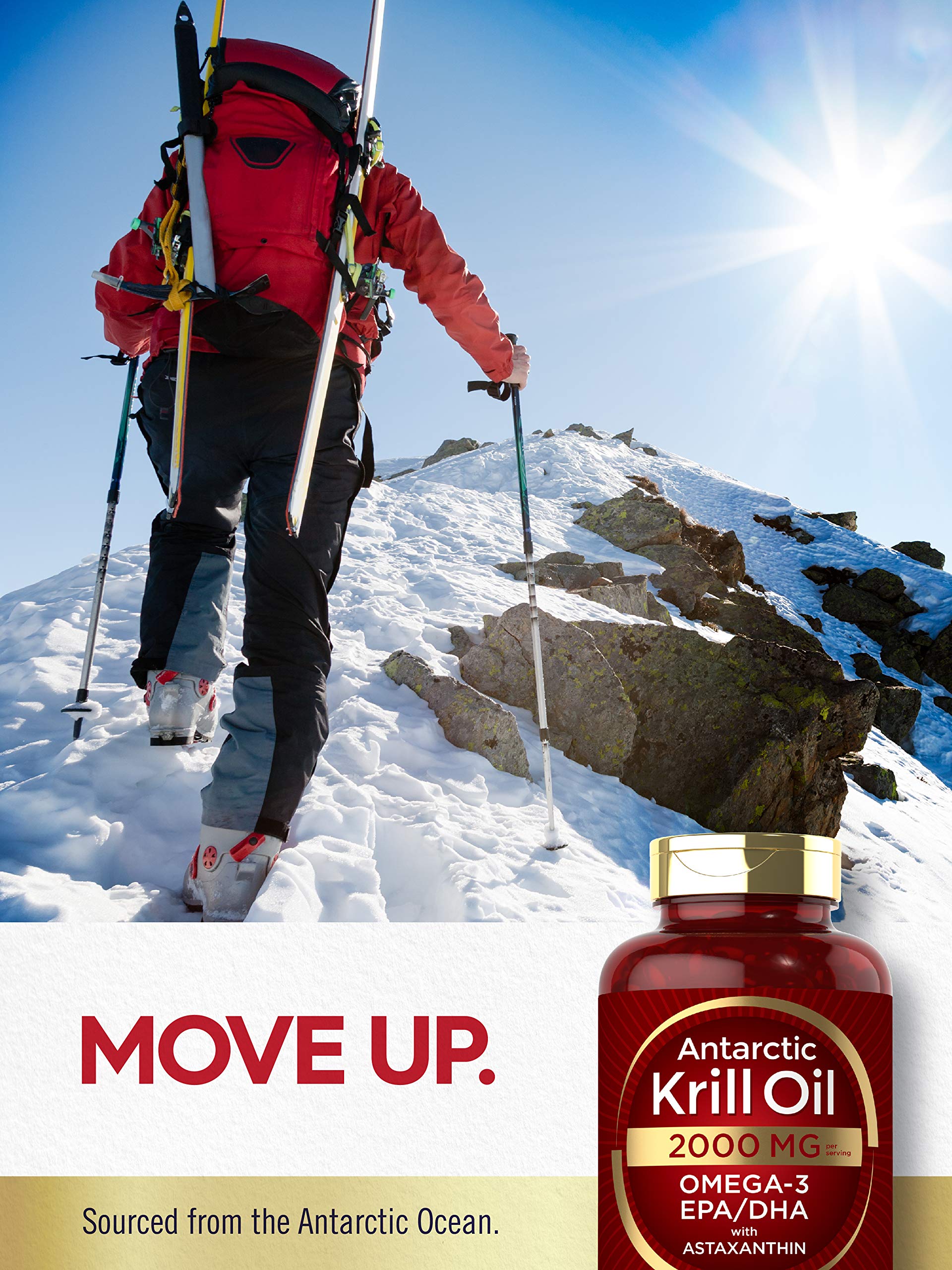 Foto 8 pulgar | Suplemento De Aceite De Krill Antártico Carlyle 2000 Mg 120 Cápsulas Blandas - Venta Internacional.
