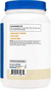 Foto 4 | Concentrado De Proteína De Suero Nutricost Vanilla 907 G - Venta Internacional.