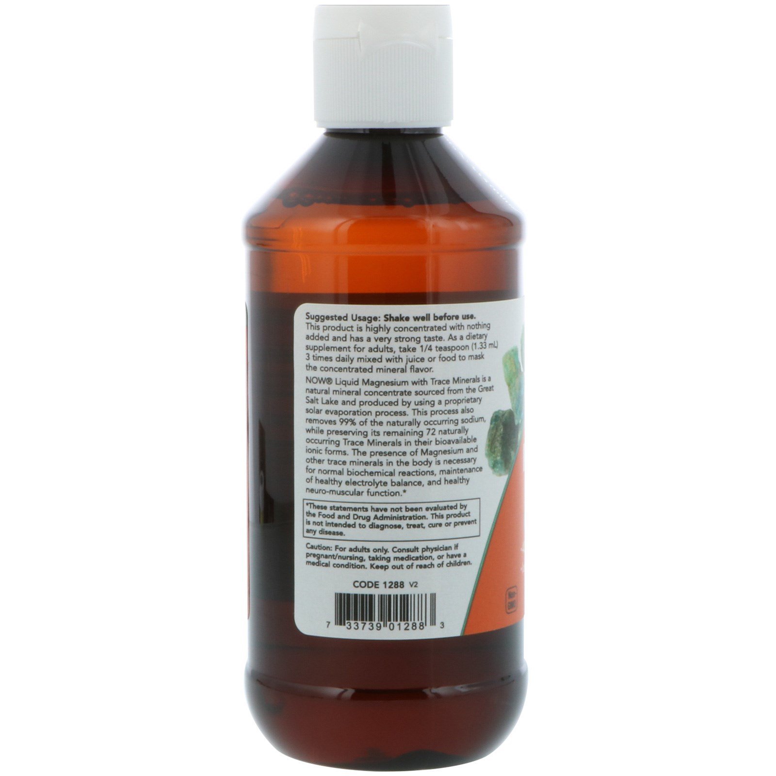 Foto 4 pulgar | Supplement Now Magnesio Líquido Con Oligoelementos 240 Ml - Venta Internacional.