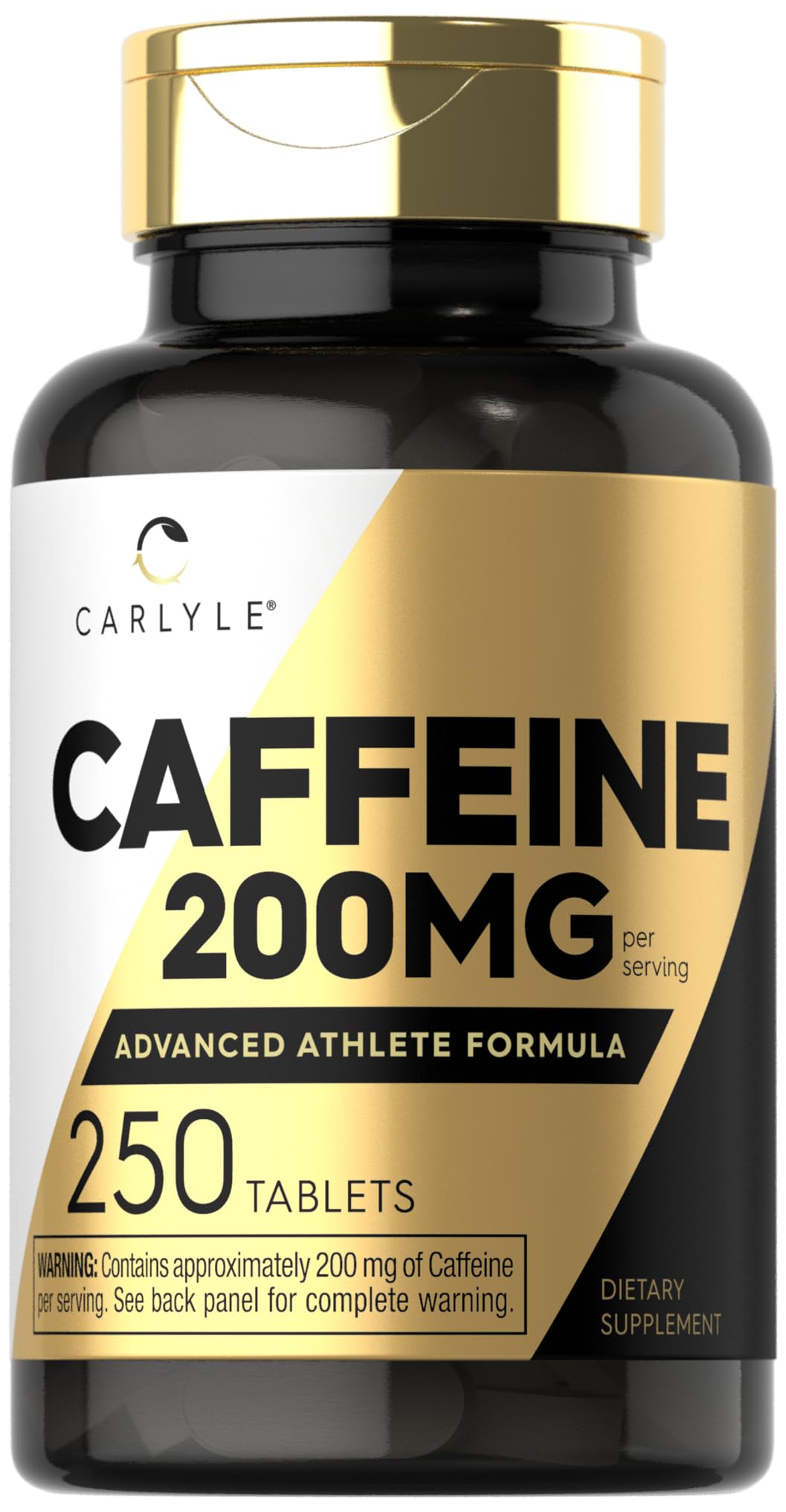 Foto 2 pulgar | Píldoras De Cafeína Carlyle 200 Mg 250 Tabletas Advanced Athlete - Venta Internacional.