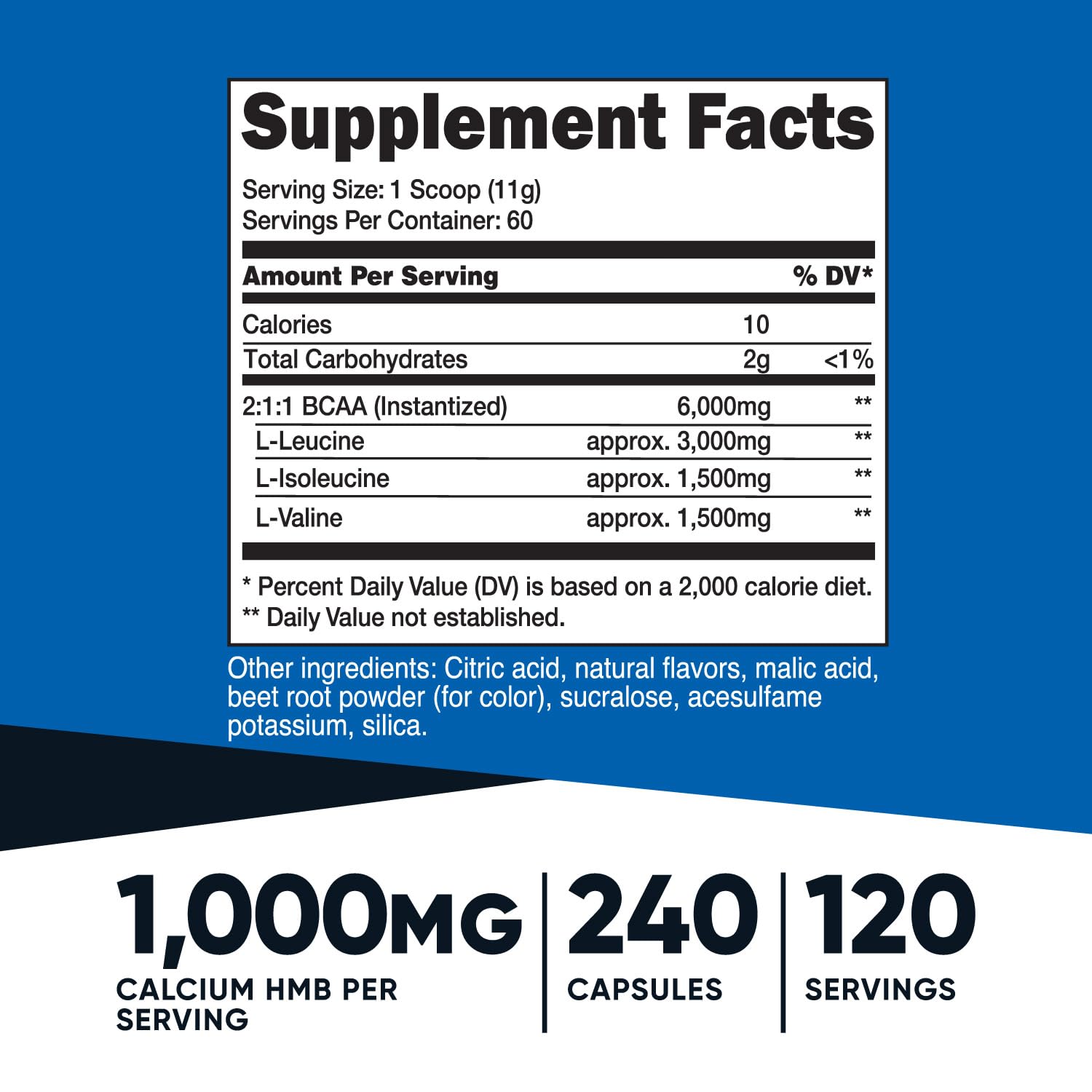 Foto 3 pulgar | Limonada De Frambuesa Nutricost En Polvo Con Bcaa, 60 Porciones, 180 G - Venta Internacional.