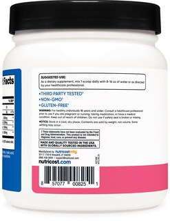 Foto 4 | Limonada De Frambuesa Nutricost En Polvo Con Bcaa, 60 Porciones, 180 G - Venta Internacional.