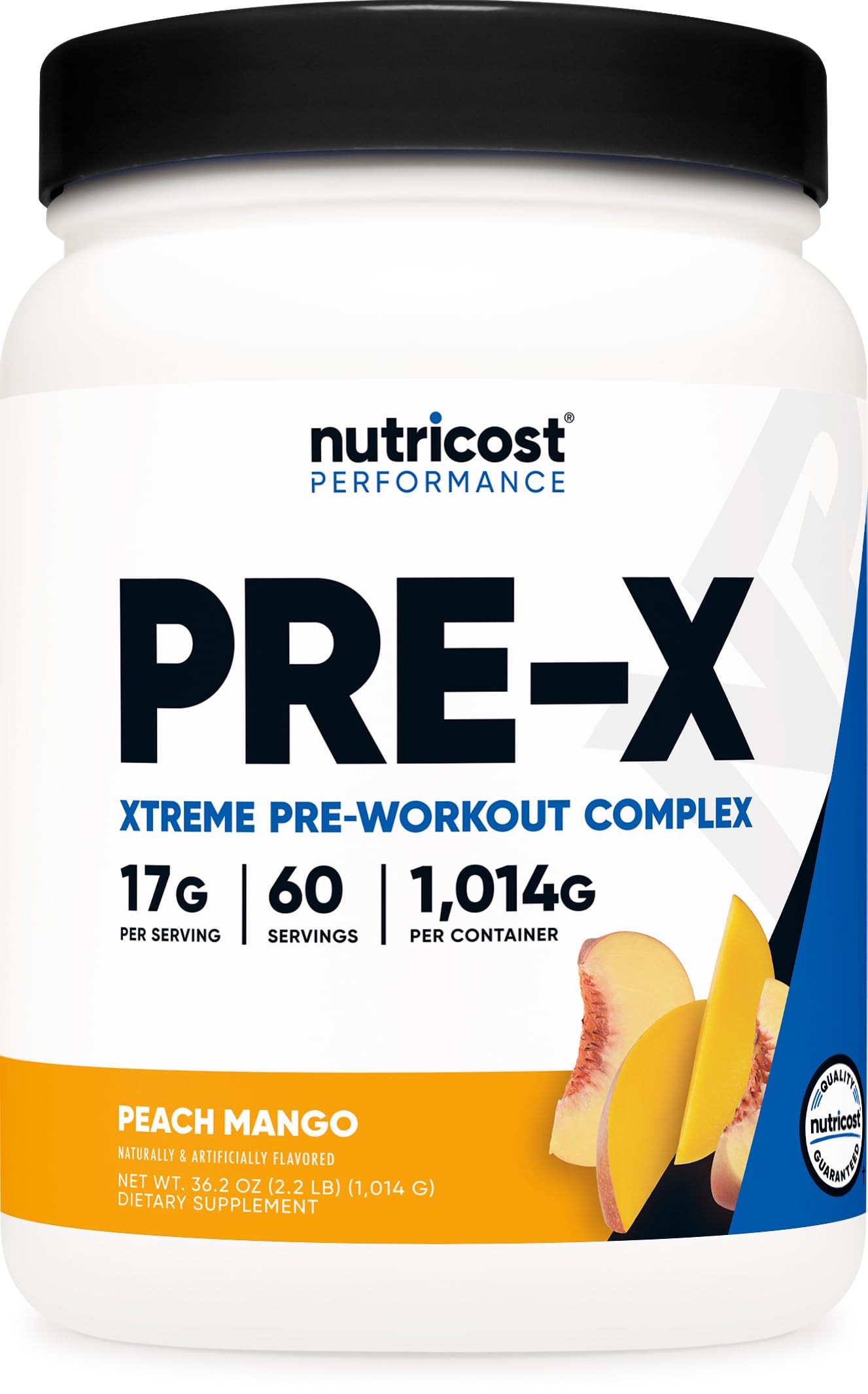 Foto 2 pulgar | Polvo Para Antes Del Entrenamiento Nutricost Pre-x Xtreme Peach Mango 60 Unidades - Venta Internacional.