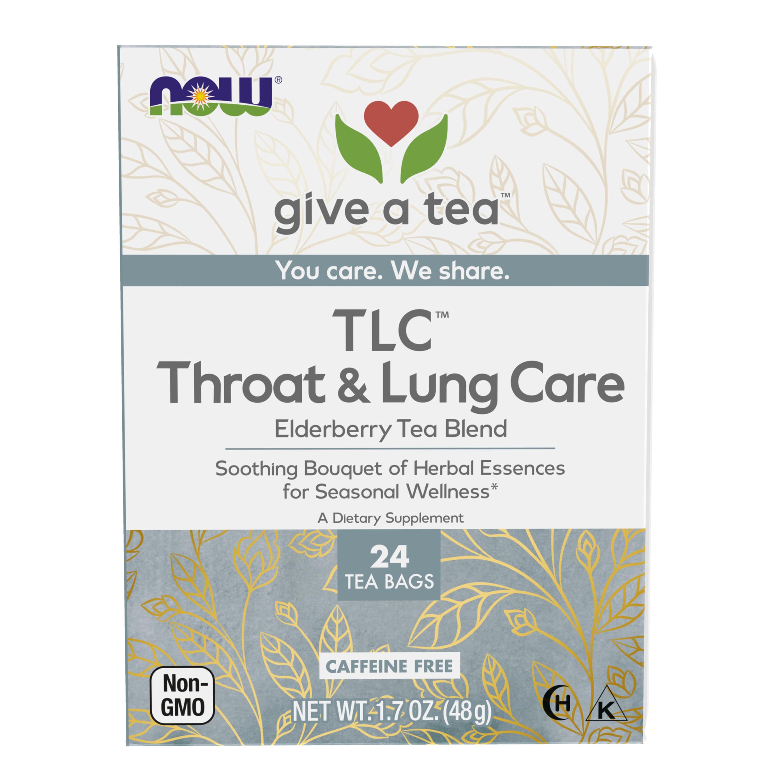 Foto 2 pulgar | Tea Now Foods Tlc Seasonal Well-being, 24 Unidades, Sin Cafeína - Venta Internacional.