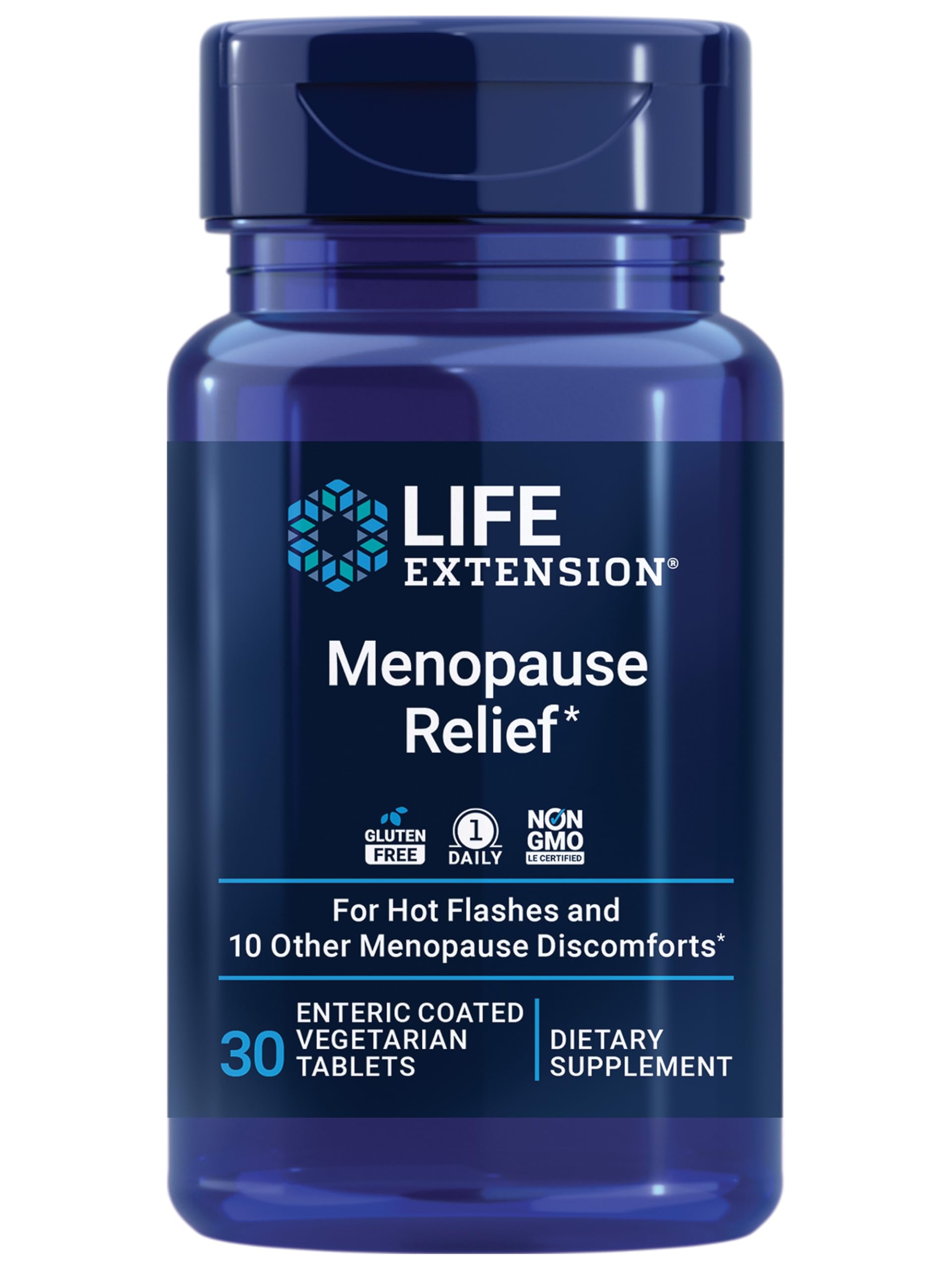 Suplemento Para Aliviar La Menopausia Life Extension 30 Comprimidos - Venta Internacional.