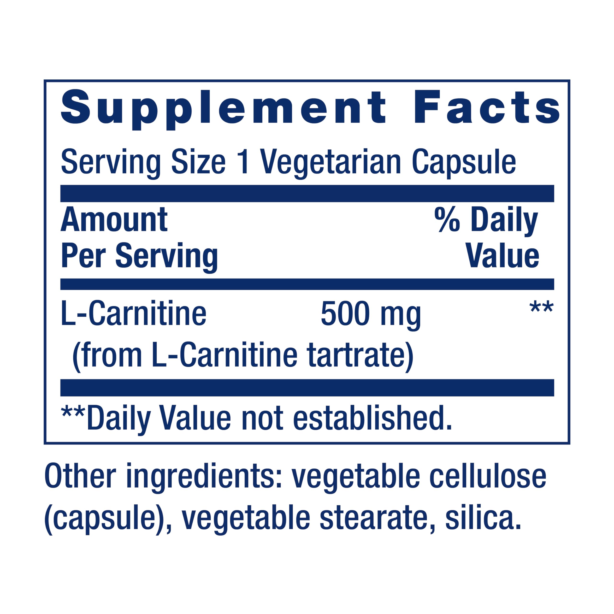 Foto 3 pulgar | Suplemento Life Extension L-carnitina 500 Mg 30 Cápsulas - Venta Internacional.