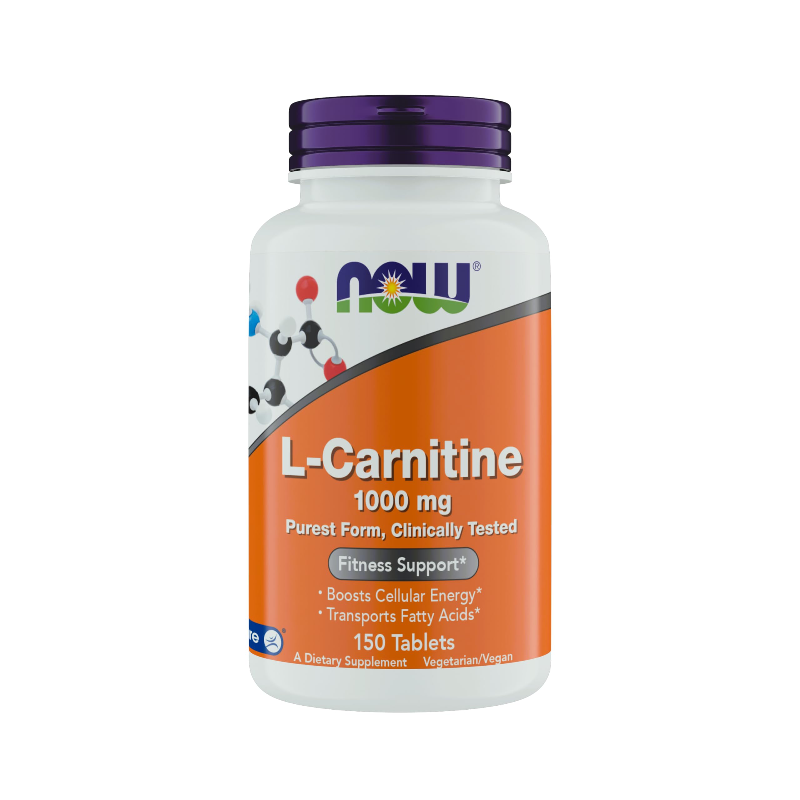 Foto 2 pulgar | Suplemento Now Foods L-carnitina 1000 Mg 150 Comprimidos - Venta Internacional.
