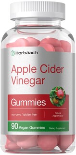 Foto 1 | Gomitas Veganas De Vinagre De Sidra De Manzana Supplement Horbäach, 90 Unidades - Venta Internacional.