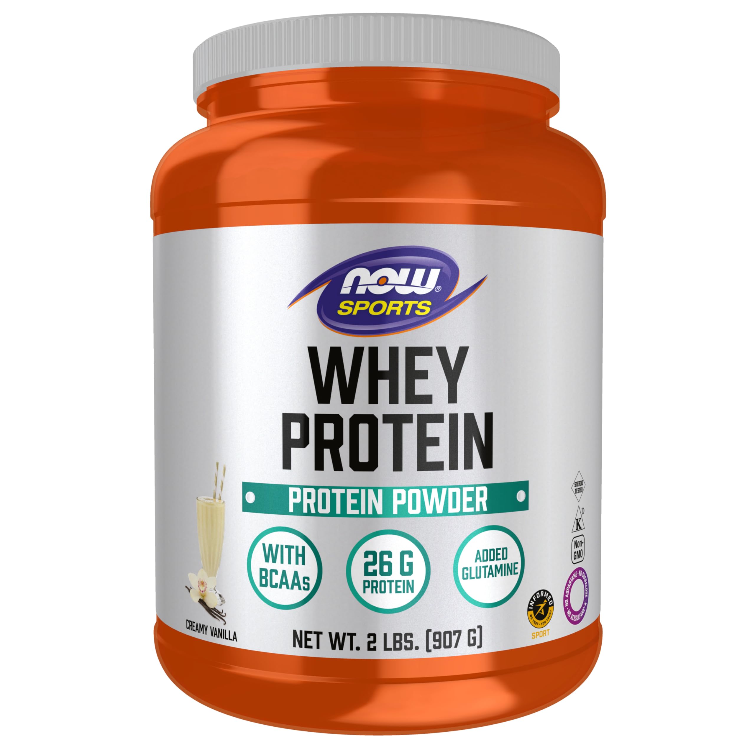 Foto 2 pulgar | Whey Protein Now Foods Sports Nutrition, Vainilla Cremosa, 2 Kg - Venta Internacional.