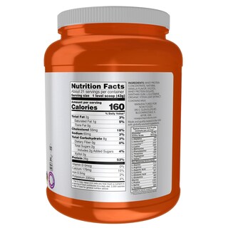 Foto 2 | Whey Protein Now Foods Sports Nutrition, Vainilla Cremosa, 2 Kg - Venta Internacional.