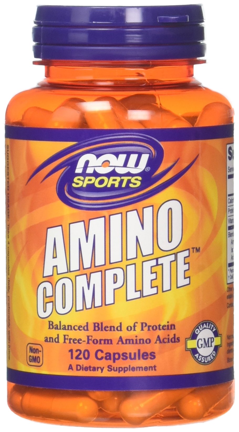 Suplemento Now Foods Amino Complete 120 Cápsulas - Venta Internacional.