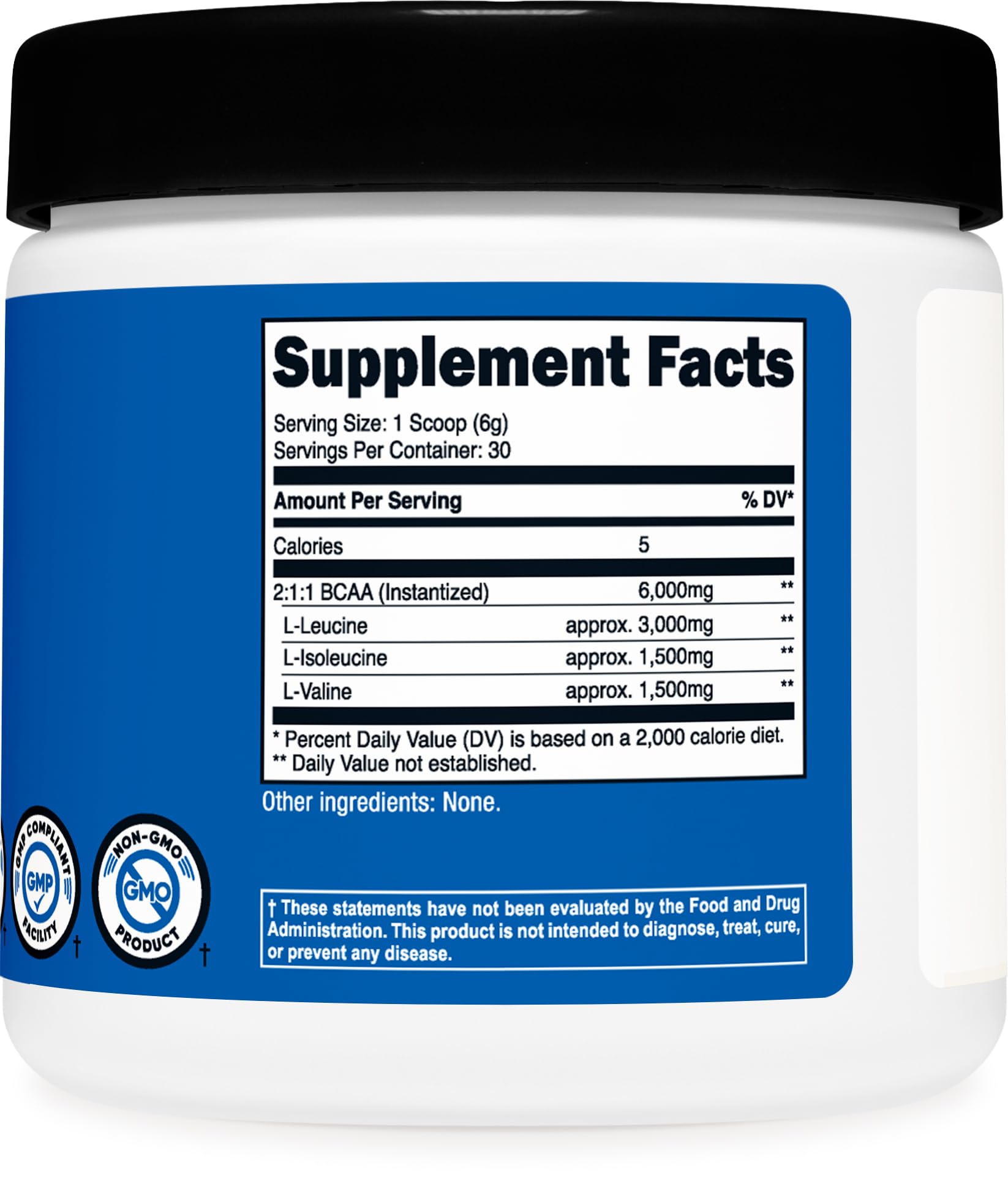 Foto 6 pulgar | Bcaa En Polvo Nutricost Sin Sabor 30 Porciones 180 G - Venta Internacional.