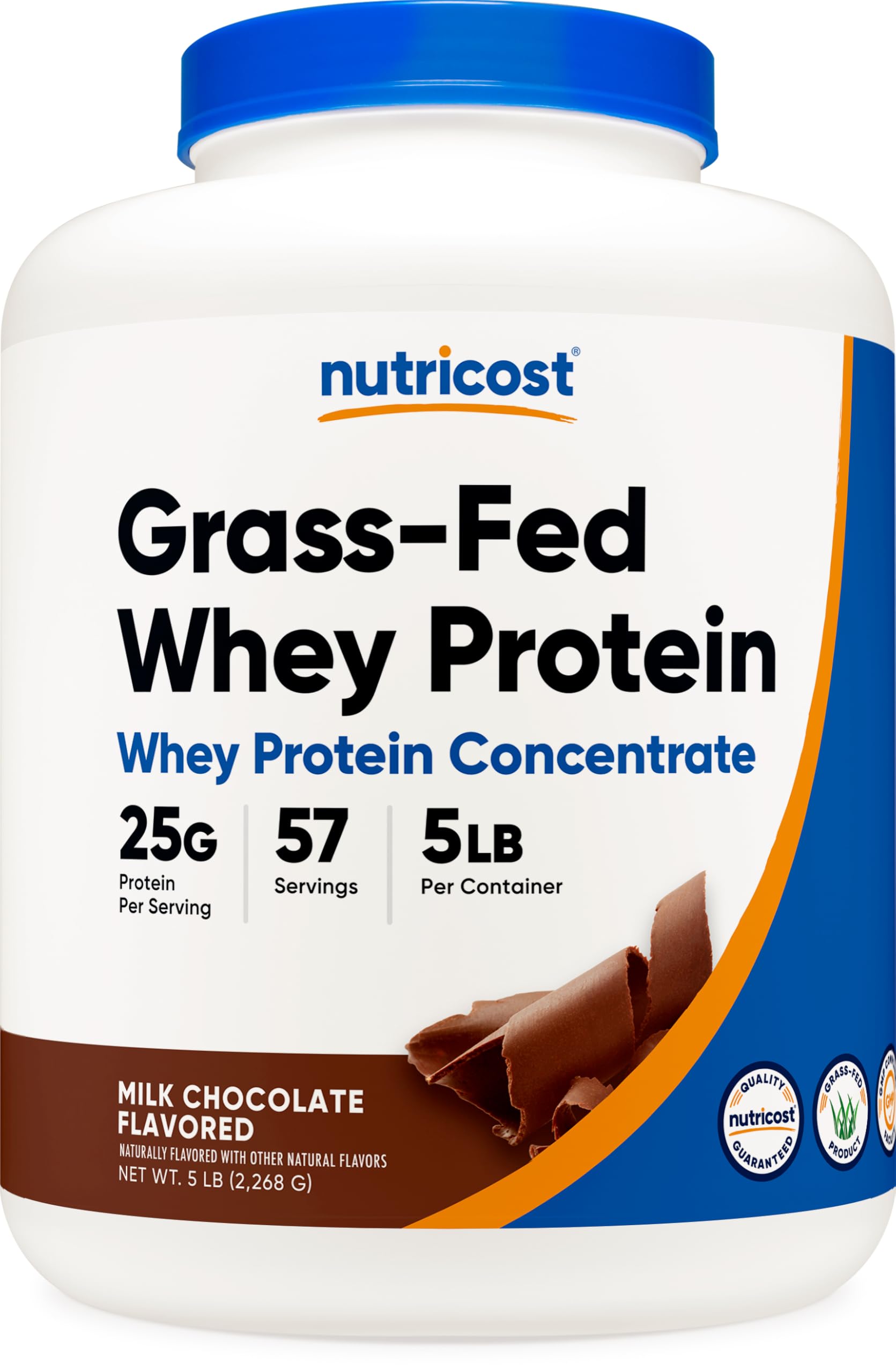 Foto 2 pulgar | Concentrado De Proteína De Suero Nutricost, Chocolate Alimentado Con Pasto, 2,27 Kg - Venta Internacional.