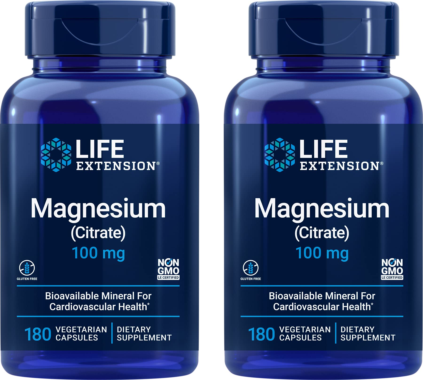 Foto 2 pulgar | Suplemento Life Extension De Citrato De Magnesio 100 Mg 180 Cápsulas - Venta Internacional.