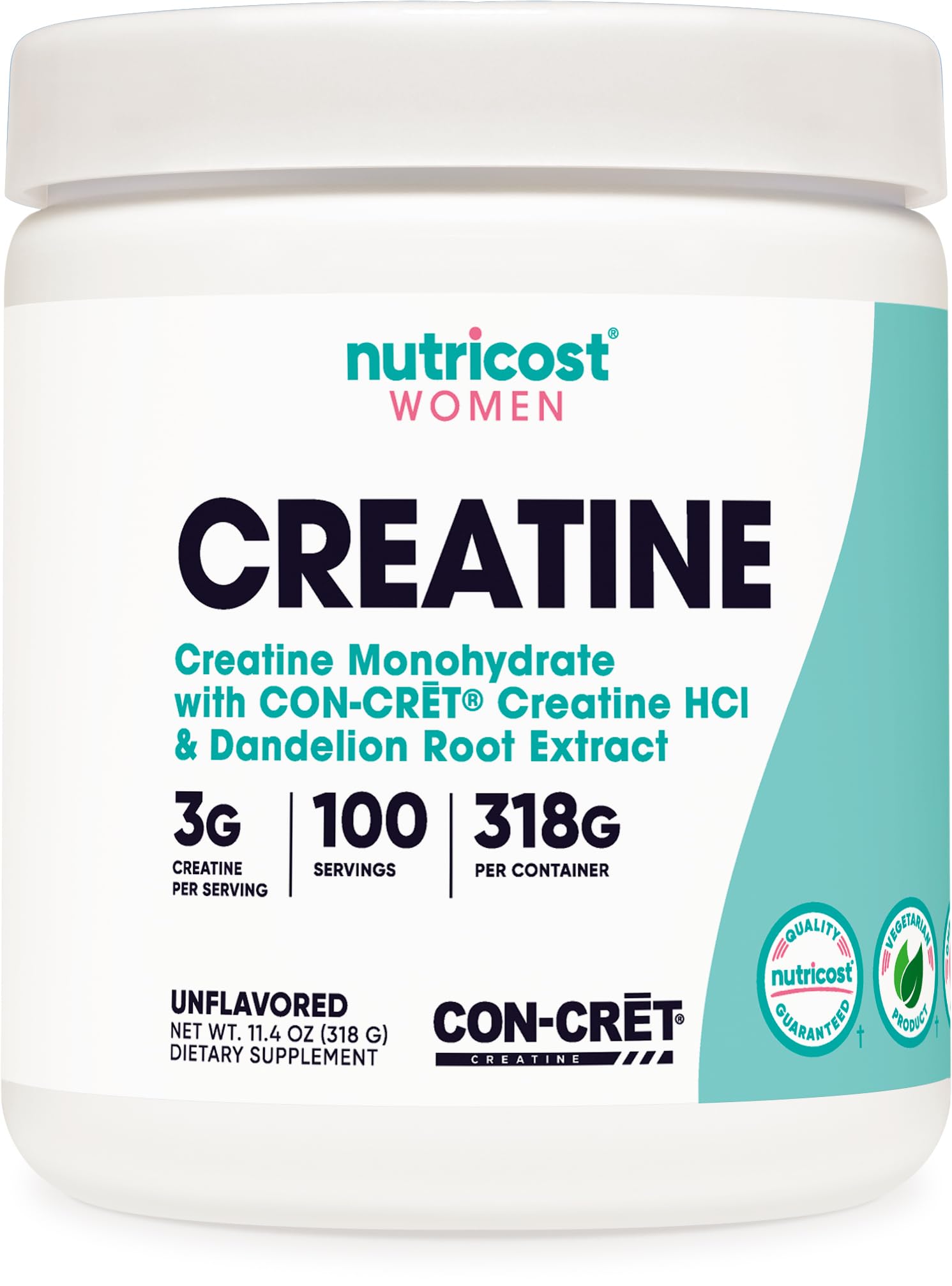 Foto 2 pulgar | Suplemento Nutricost De Monohidrato De Creatina En Polvo 300 G - Venta Internacional.