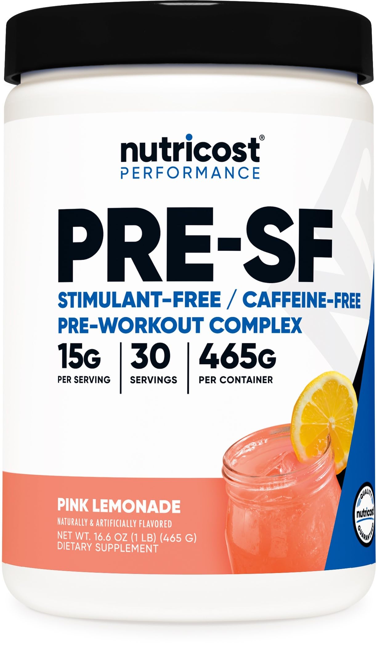 Foto 1 | 30 Porciones De Limonada Rosa Nutricost Stim-free Para Antes Del Entrenamiento - Venta Internacional.