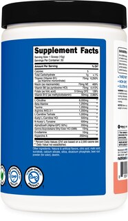 Foto 5 | 30 Porciones De Limonada Rosa Nutricost Stim-free Para Antes Del Entrenamiento - Venta Internacional.