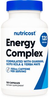 Foto 1 | Energy Pills Nutricost Natural Complex 120 Cápsulas 100 Mg - Venta Internacional.