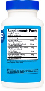 Foto 5 | Energy Pills Nutricost Natural Complex 120 Cápsulas 100 Mg - Venta Internacional.