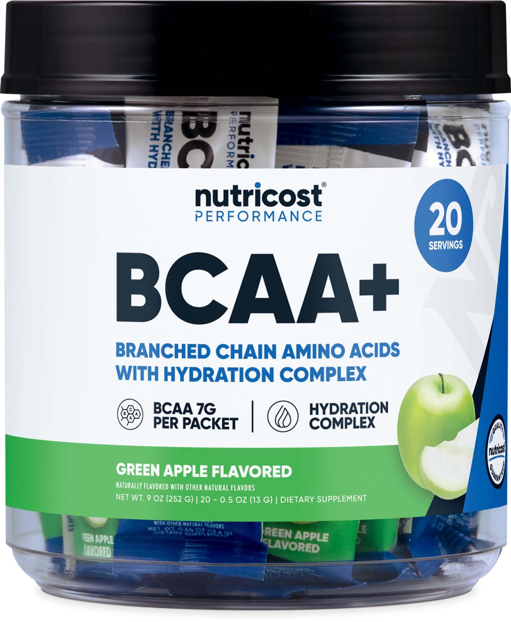 Foto 2 pulgar | Suplemento Nutricost Bcaa+ Hydration Con Sabor A Manzana Verde - Venta Internacional.