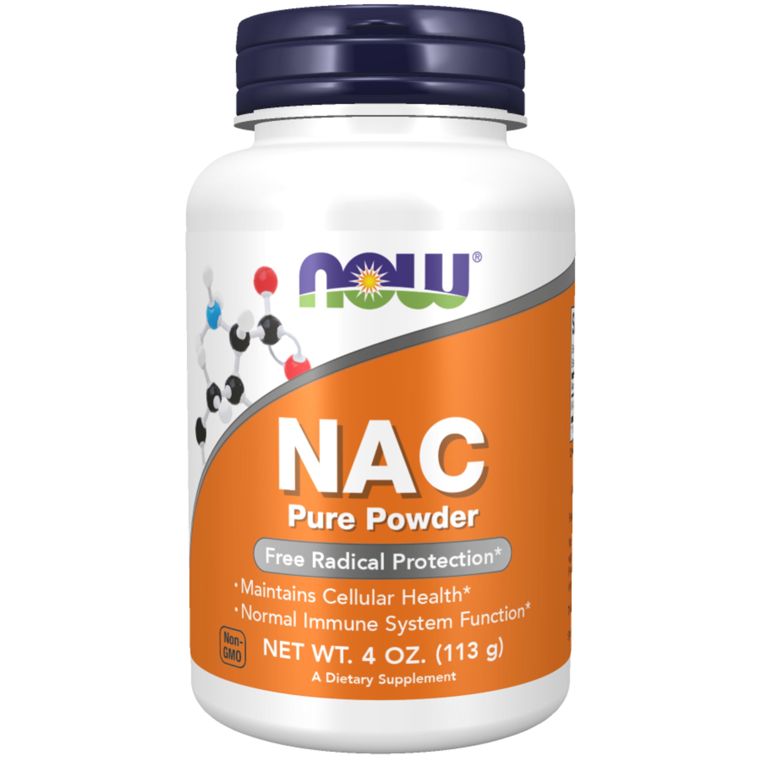 Foto 1 | Suplemento Now Nac Pure Powder 120 Ml - Venta Internacional.