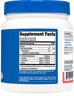 Foto 5 | Bcaa En Polvo Nutricost Sabor Sandía 60 Porciones - Venta Internacional.