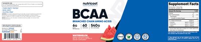 Foto 6 | Bcaa En Polvo Nutricost Sabor Sandía 60 Porciones - Venta Internacional.