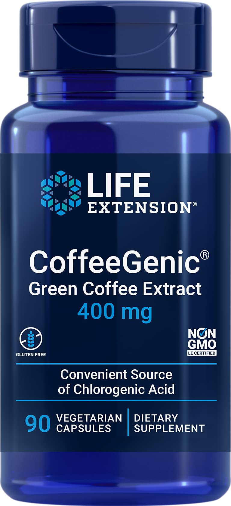 Foto 2 pulgar | Supplement Life Extension Coffeegenic Green Coffee 90 Cápsulas - Venta Internacional.