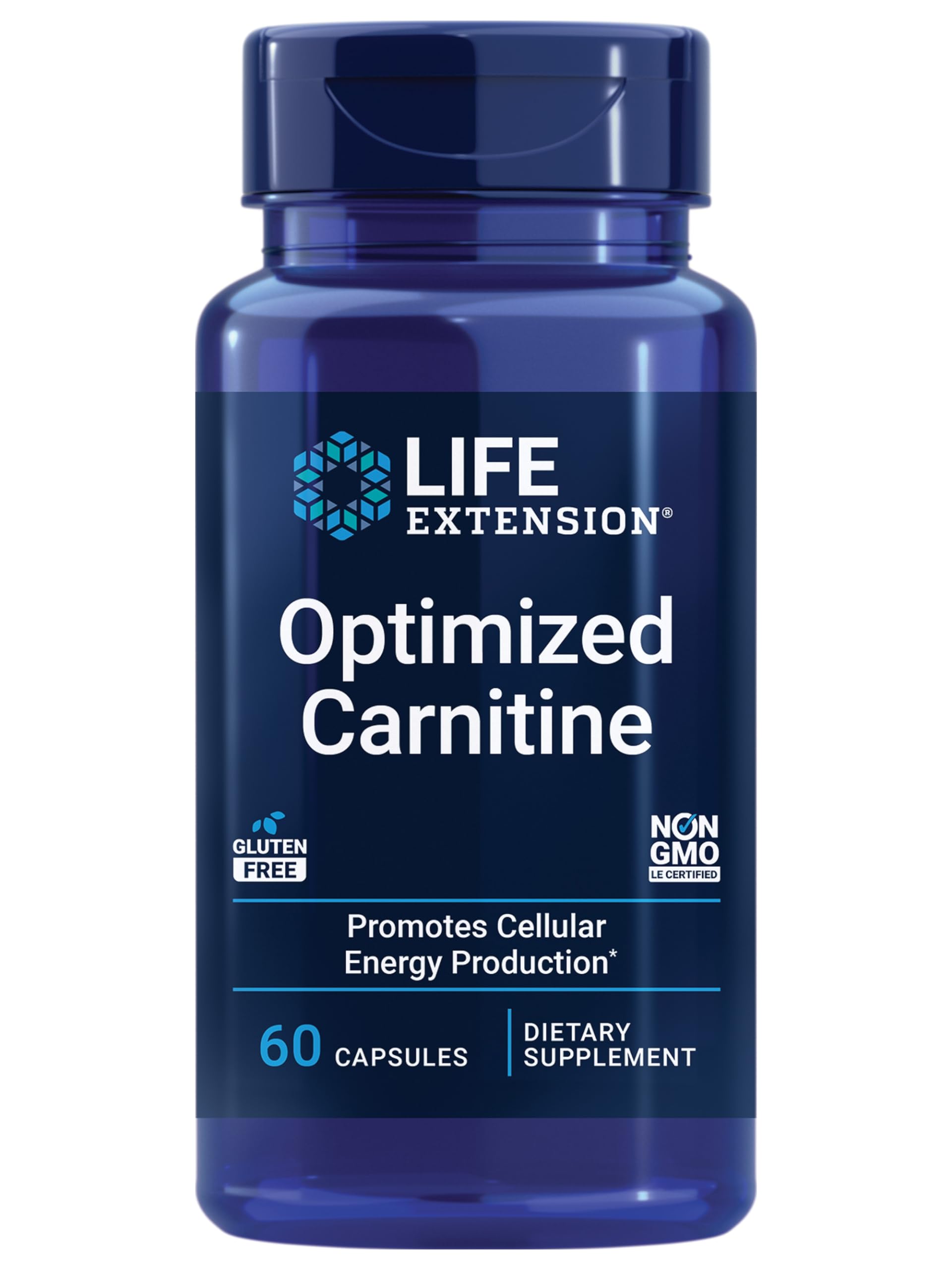 Foto 2 pulgar | Carnitina Optimizada Supplement Life Extension 60 Cápsulas - Venta Internacional.