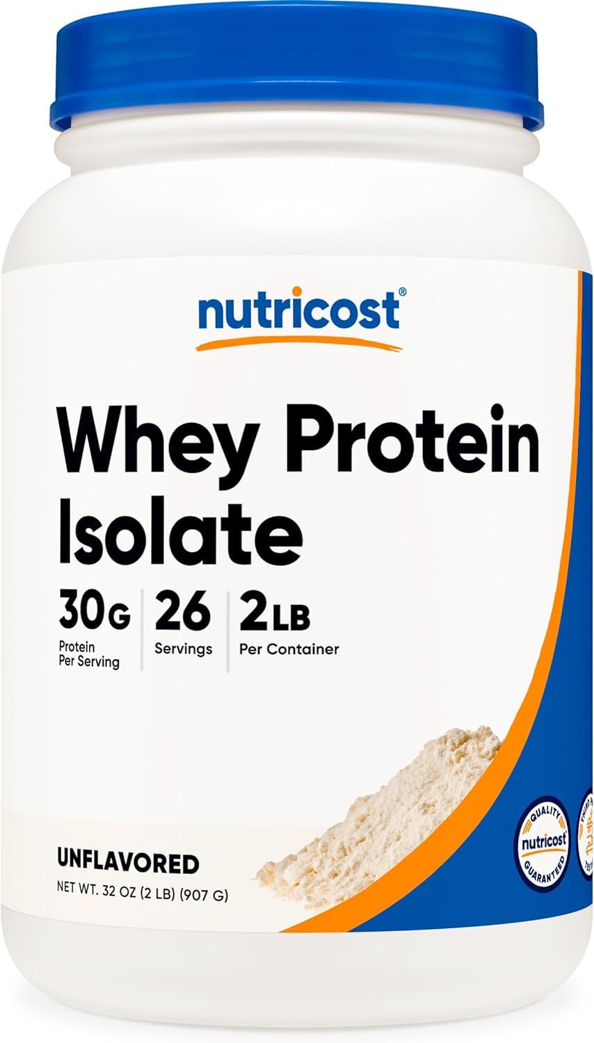 Foto 2 pulgar | Proteína En Polvo Nutricost Whey Protein Isolate 907 G - Venta Internacional.