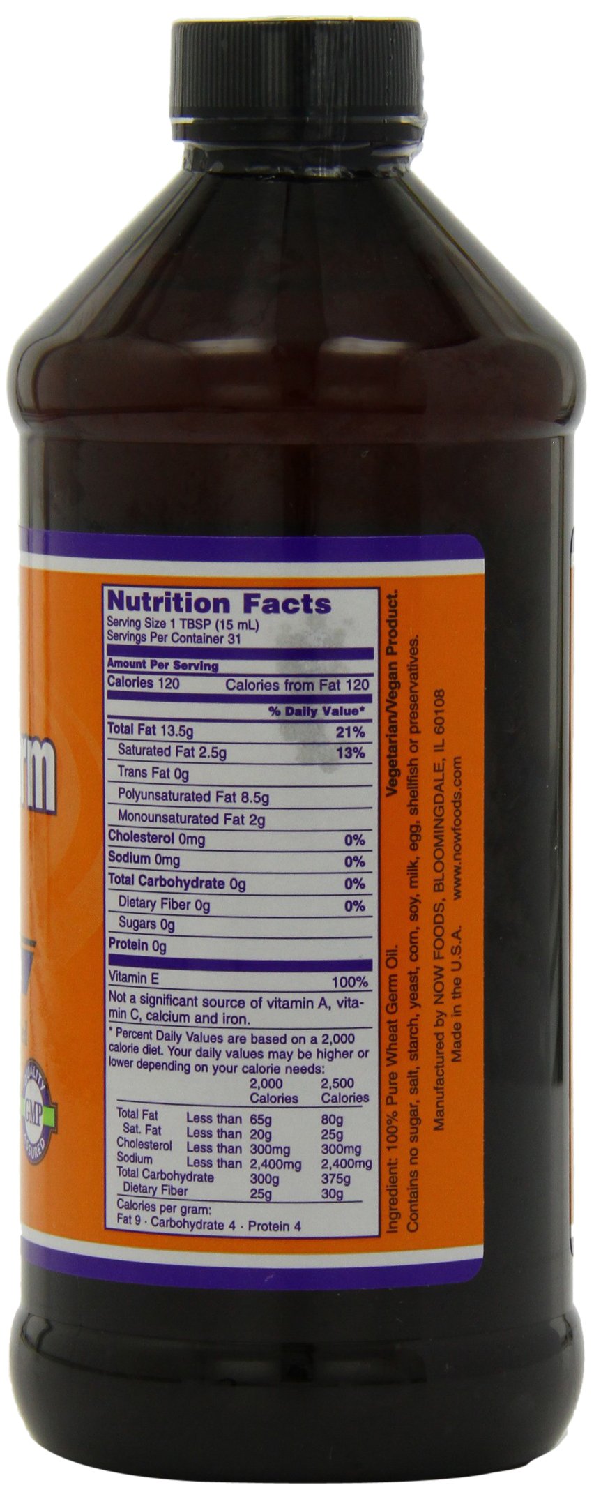 Foto 4 pulgar | Aceite De Germen De Trigo Now Foods 473 Ml (paquete De 2) - Venta Internacional.