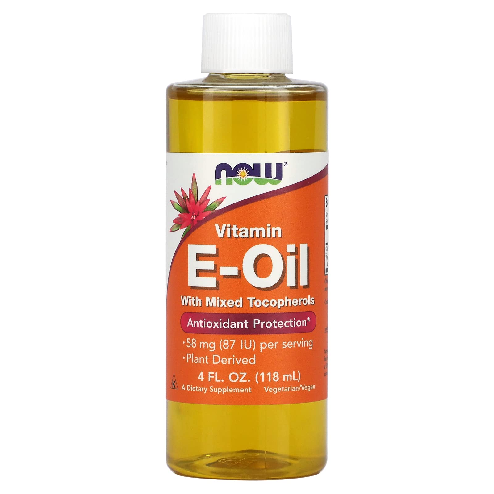 Foto 2 pulgar | Suplemento Dietético E Liquid Now Foods Con 80% De Tocoferoles Mezclados, 118 Ml - Venta Internacional.