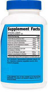Foto 5 | Suplemento Nutricost Electrolyte Complex 120 Cápsulas - Venta Internacional.