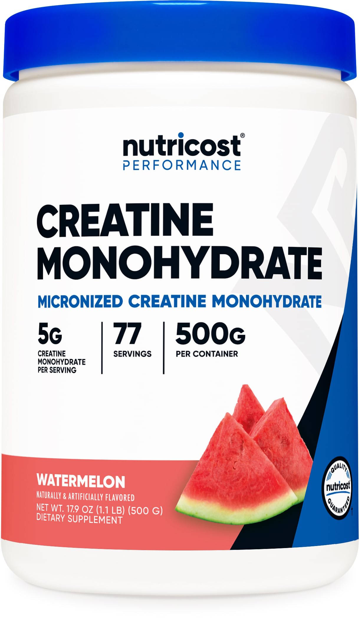 Foto 2 pulgar | Suplemento Nutricost De Monohidrato De Creatina En Polvo, 500 G, Sandía - Venta Internacional.