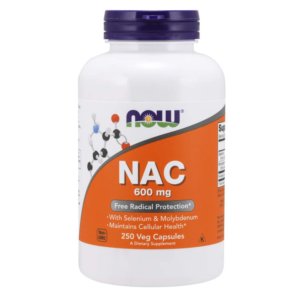Foto 3 pulgar | Suplemento Now Foods: Nac-acetil Cisteína, 600 Mg, 250 Cápsulas - Venta Internacional.