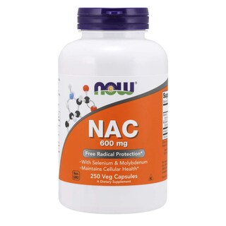 Foto 2 | Suplemento Now Foods: Nac-acetil Cisteína, 600 Mg, 250 Cápsulas - Venta Internacional.
