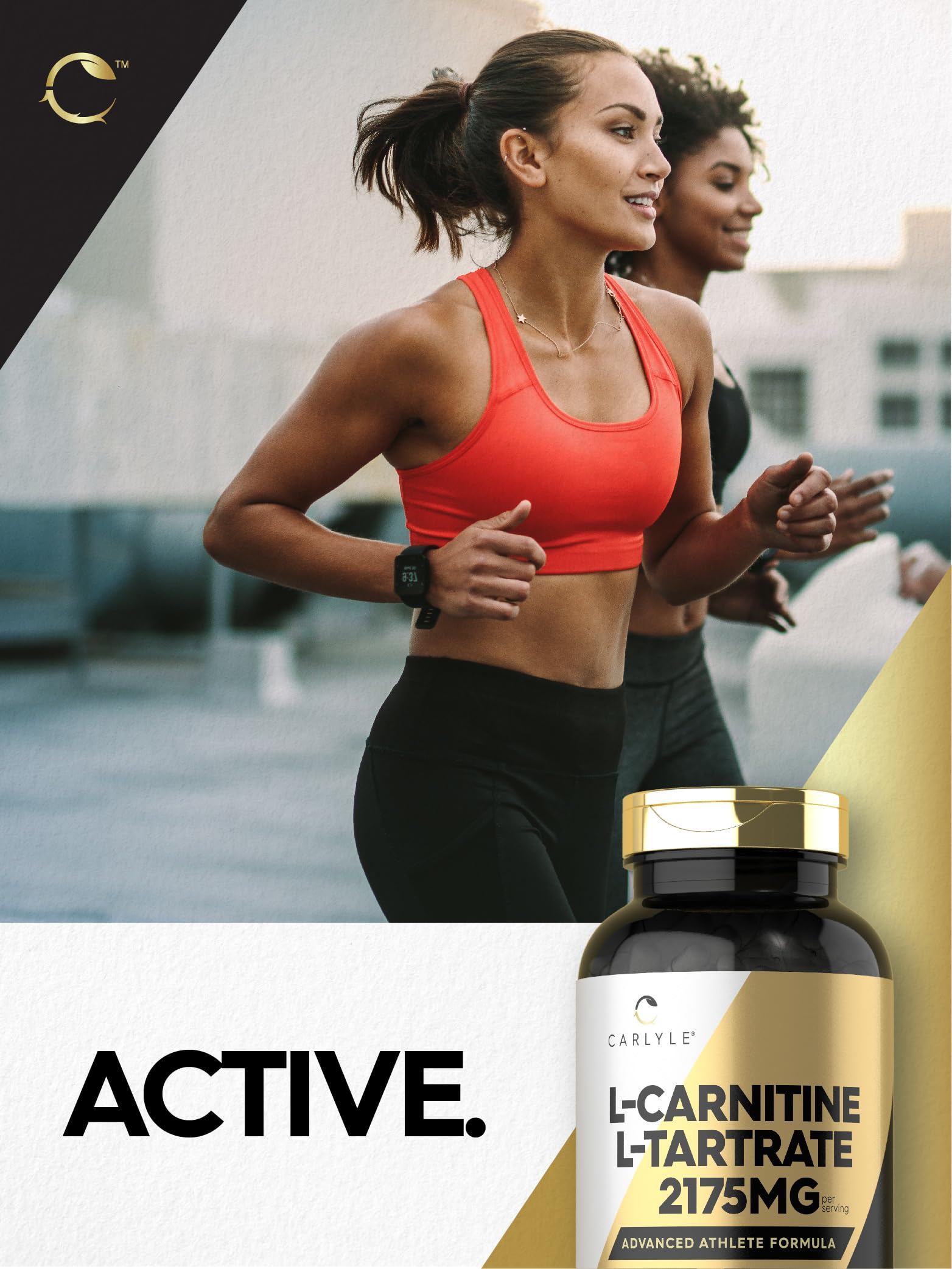 Foto 6 | Suplemento De Tartrato De L-carnitina Carlyle 2175 Mg 200 Cápsulas - Venta Internacional.