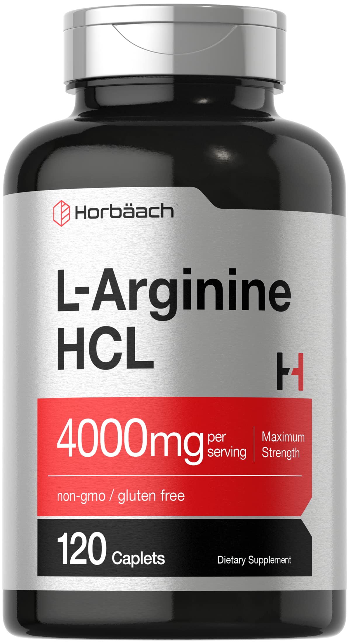 Foto 2 pulgar | Suplemento Horbäach L-arginina 4000 Mg 120 Cápsulas - Venta Internacional.