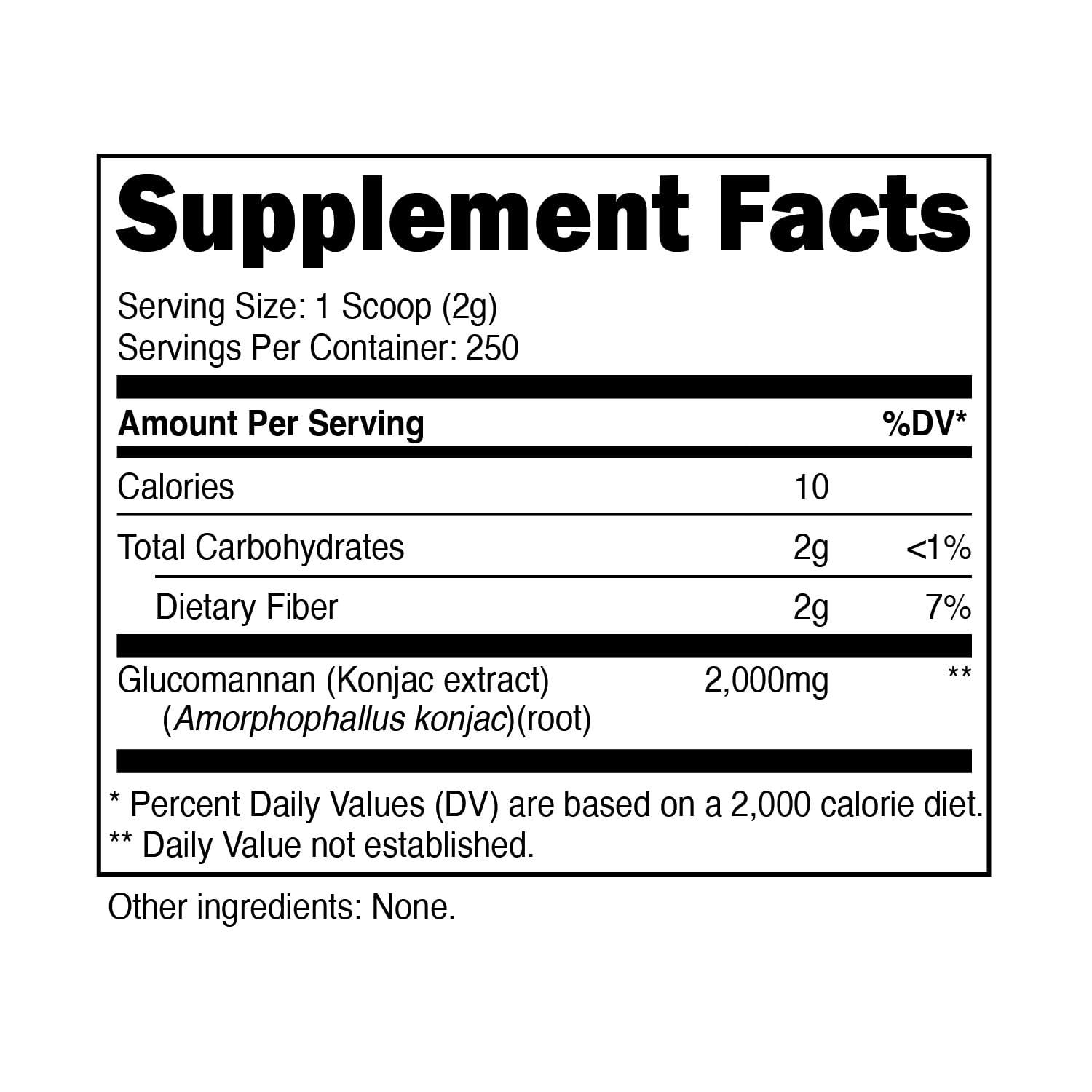 Foto 7 pulgar | Suplemento Nutricost Glucomanano En Polvo 500 G - Venta Internacional.