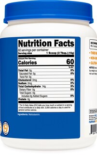 Foto 5 | Maltodextrina En Polvo Nutricost 907 G, Sin Gluten Y Sin Ogm - Venta Internacional.