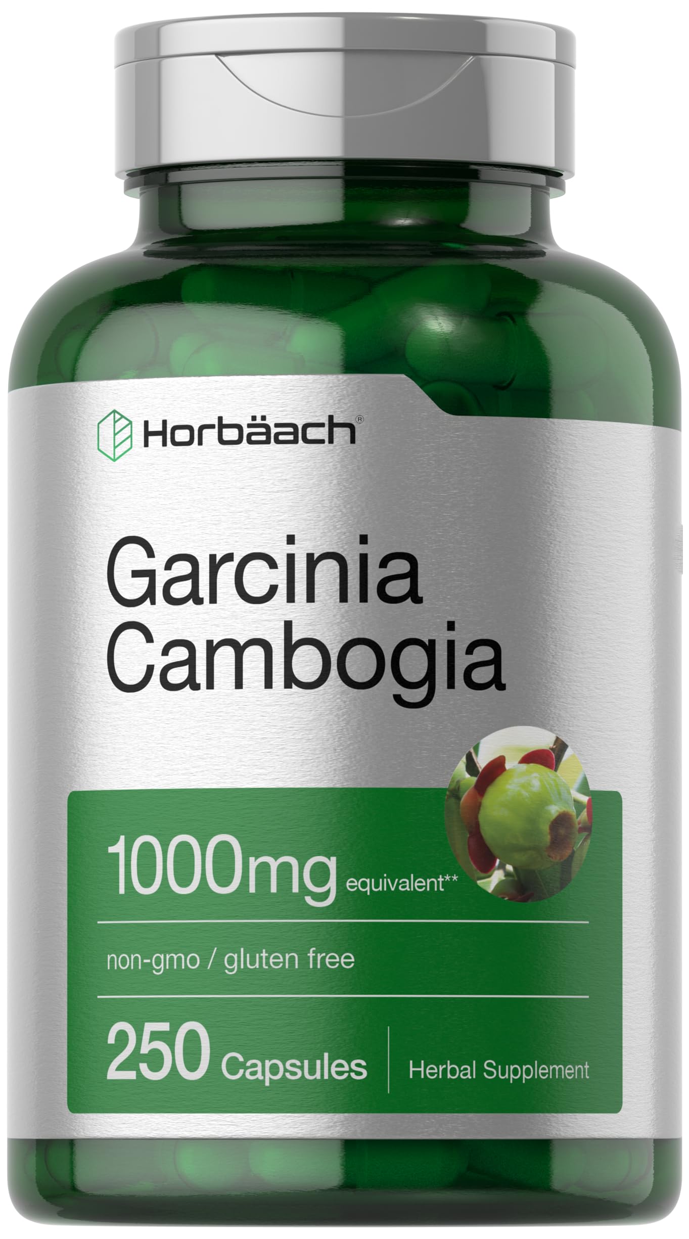 Suplemento De Extracto De Horbaach Garcinia Cambogia 1000 Mg 250 Cápsulas - Venta Internacional.