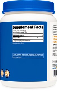 Foto 5 | Suplemento De Ácido D-aspártico Nutricost En Polvo De 500 G - Venta Internacional.