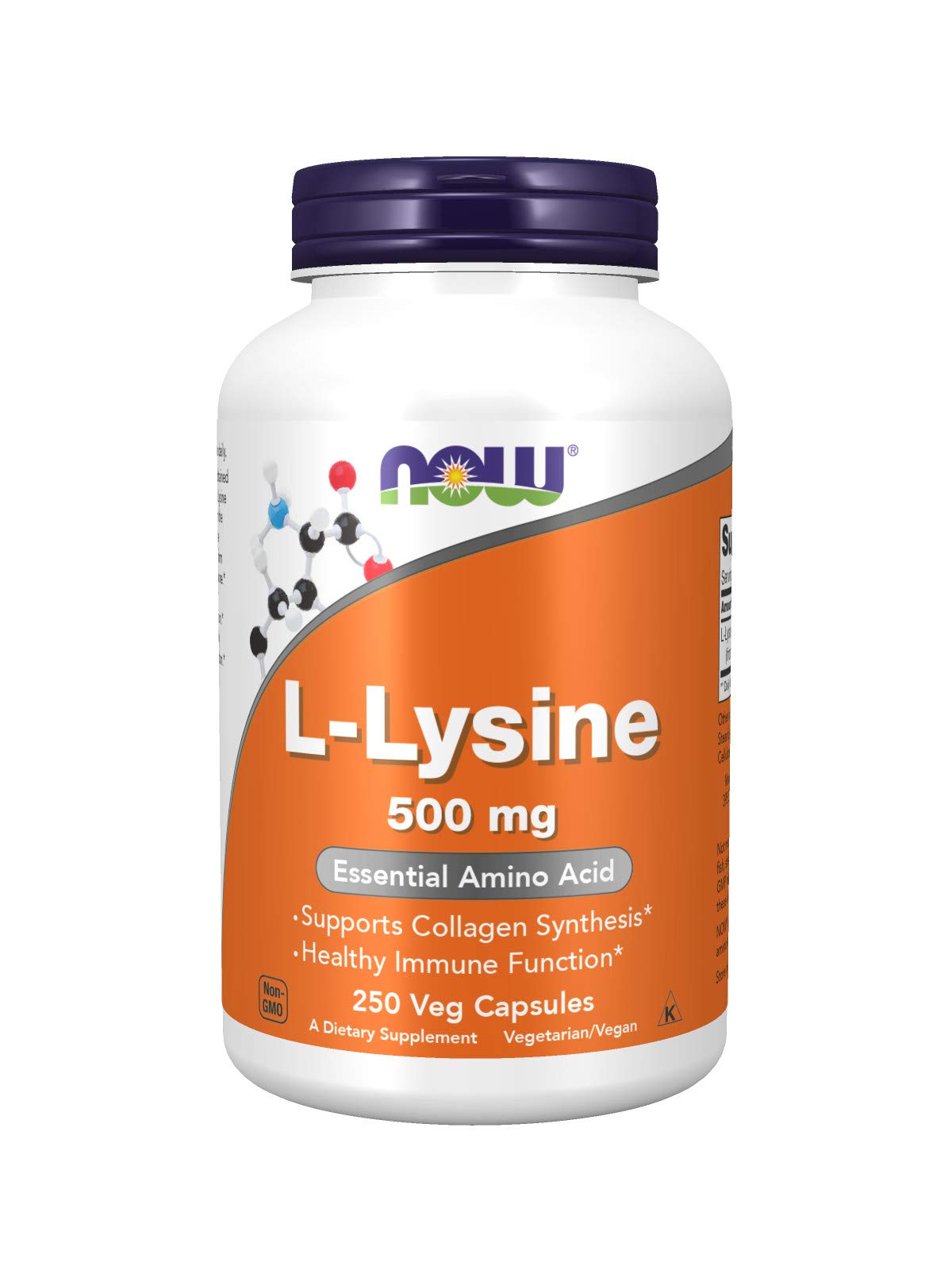 Foto 1 | Suplement Now Foods L-lisina 500 Mg 250 Cápsulas (paquete De 2) - Venta Internacional.