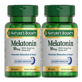 Foto 1 | Suplemento De Melatonina Nature's Bounty, 10 Mg, 60 Tabletas X 2 - Venta Internacional.