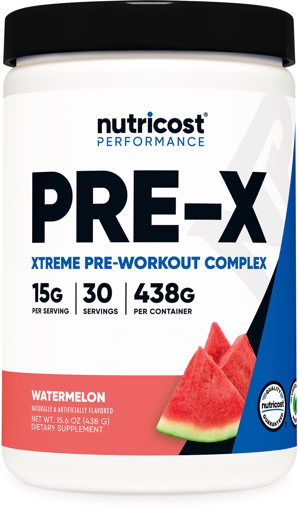 Foto 2 pulgar | Pre-workout Powder Nutricost Pre-x Sabor Sandía 30 Porciones - Venta Internacional.
