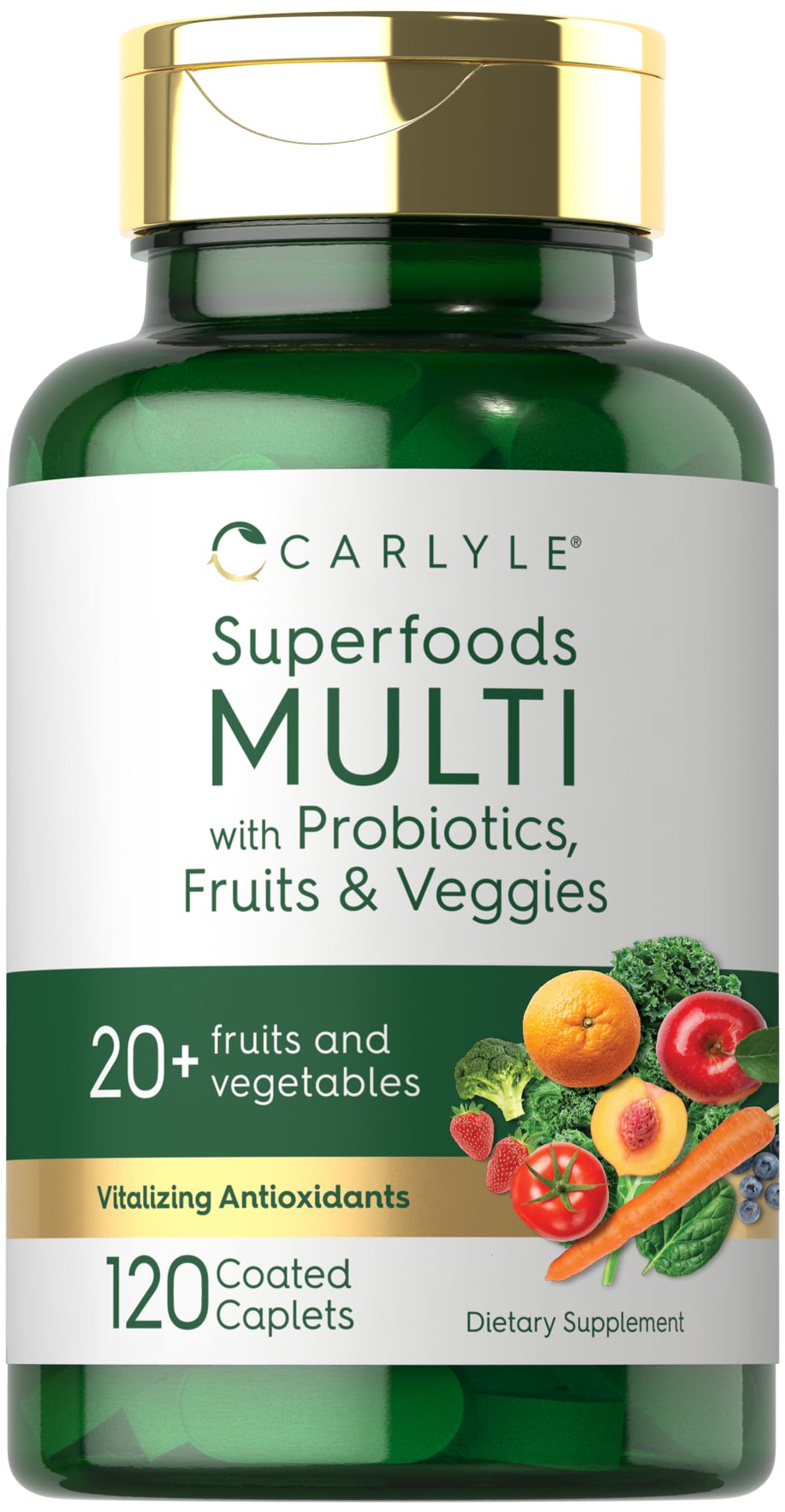 Foto 2 pulgar | Suplemento Carlyle Superfood Multivitamin 120 Cápsulas - Venta Internacional.
