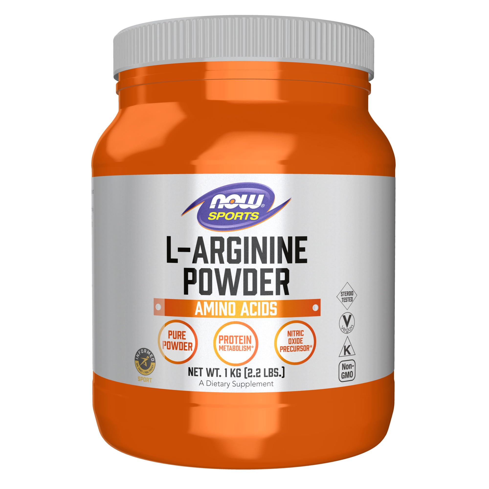 Foto 1 | Suplement Now Foods L-arginina En Polvo, 1 Kg De Óxido Nítrico - Venta Internacional.
