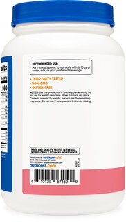 Foto 4 | Proteína De Suero Aislada Nutricost Fresa 907 G - Venta Internacional.